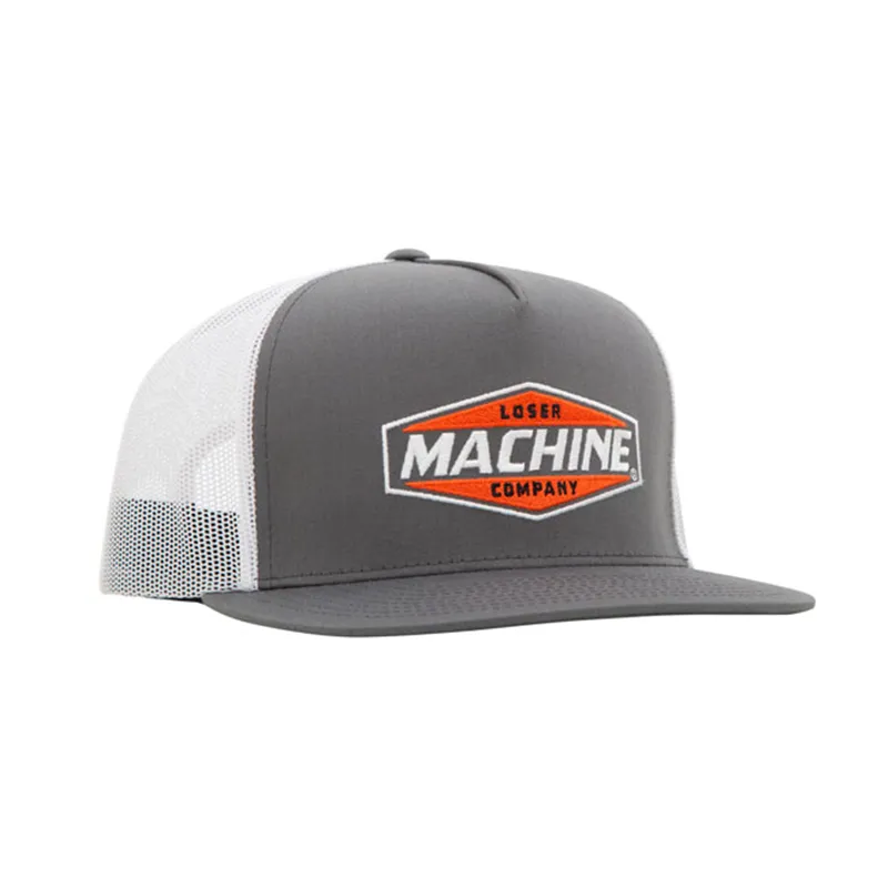 cafe 4 racer - Loser Machine Thomas trucker cap charcoal/white - Loser Machine Company Caps 