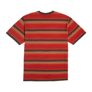 cafe 4 racer - Loser Machine Ruppert t-shirt red/brown - Loser Machine Company T-Shirts 