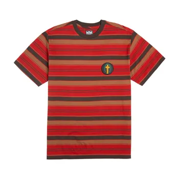 cafe 4 racer - Loser Machine Ruppert t-shirt red/brown - Loser Machine Company T-Shirts 