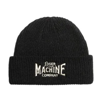 cafe 4 racer - Loser Machine OG beanie black - Loser Machine Company Beanies 