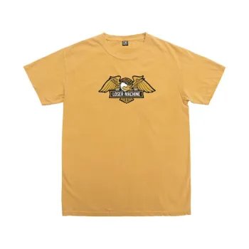 cafe 4 racer - Loser Machine Token t-shirt charcoal - Loser Machine Company T-Shirts 