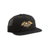 cafe 4 racer - Loser Machine Wings trucker cap black - Loser Machine Company Caps 