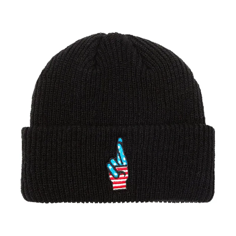 cafe 4 racer - Loser Machine Double Cross beanie black - Loser Machine Beanies 