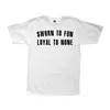 cafe 4 racer - Loser Machine Sworn to fun T-shirt white - Loser Machine Company T-Shirts 