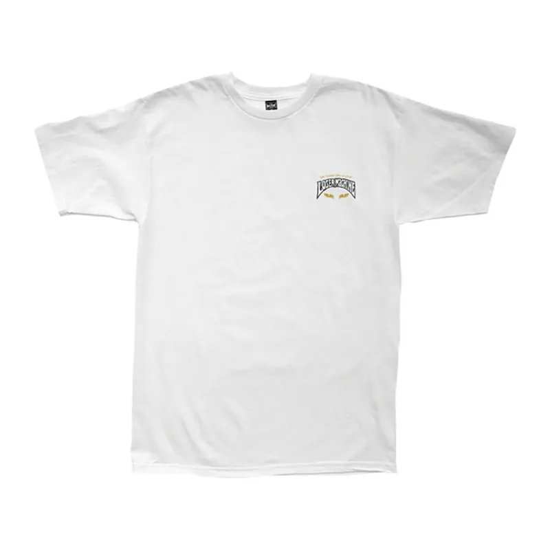 cafe 4 racer - Loser Machine Wildest show T-shirt white - Loser Machine Company T-Shirts 