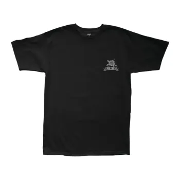 cafe 4 racer - Loser Machine El Corazon t-shirt black - Loser Machine Company T-Shirts 