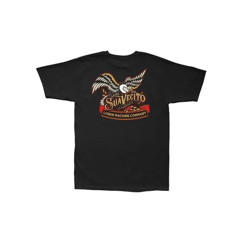 cafe 4 racer - Loser Machine Cutlass t-shirt black - Loser Machine Company T-Shirts 