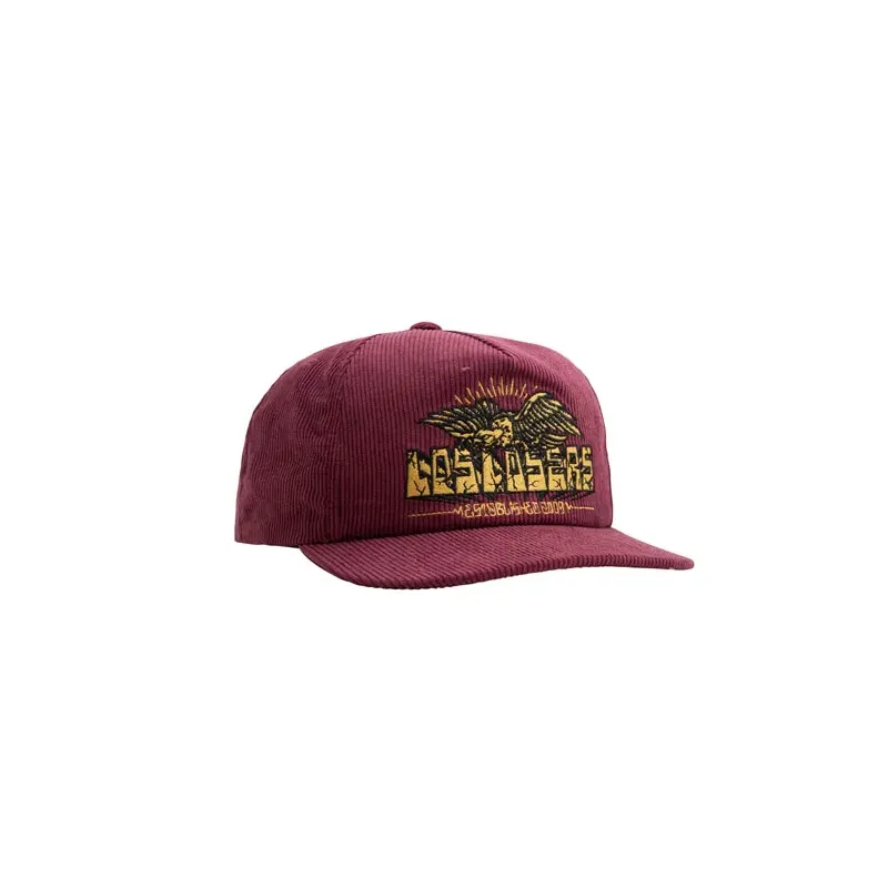 cafe 4 racer - Loser Machine Vulture cap burgundy - Loser Machine Company Caps 