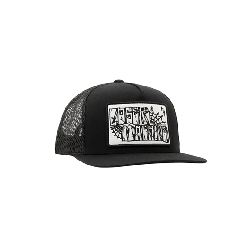 cafe 4 racer - Loser Machine Webbed snapback čierna - Loser Machine Šiltovka 