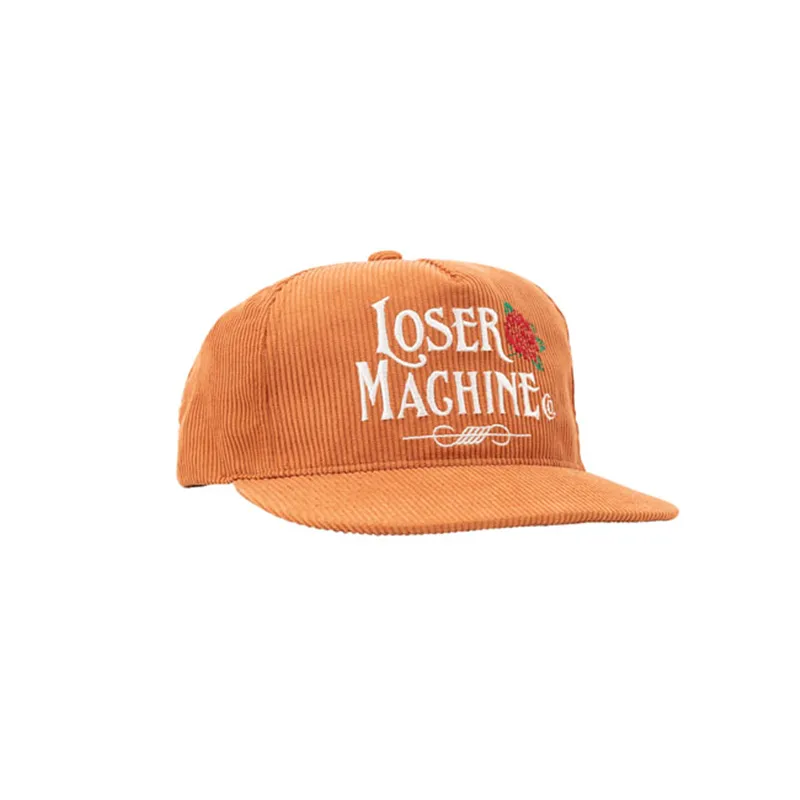 cafe 4 racer - Loser Machine Endless snapback čiapka hrdzavá - Loser Machine Company Šiltovka 