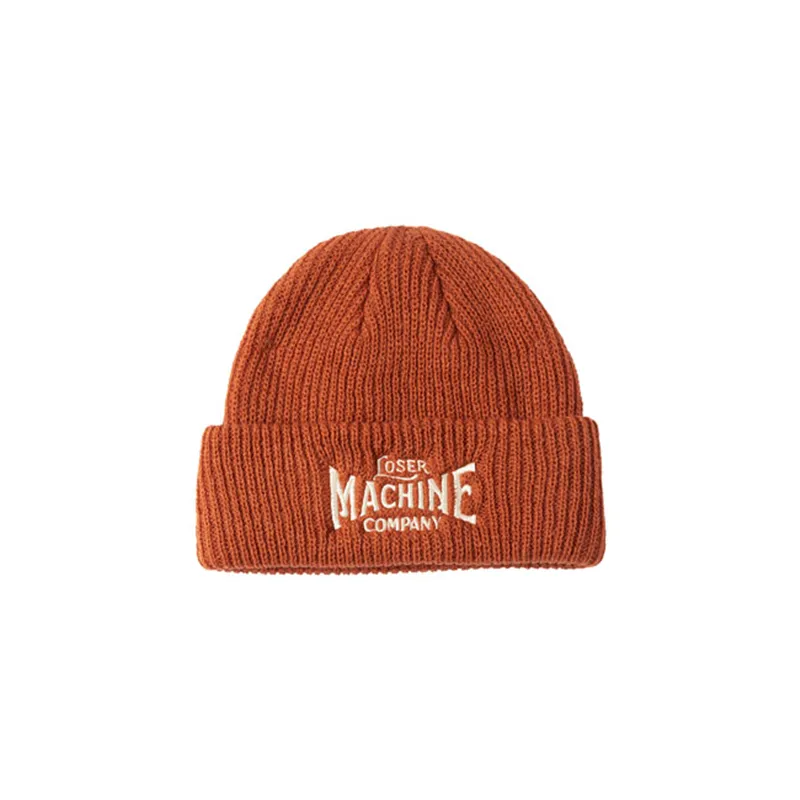 cafe 4 racer - Loser Machine OG beanie rust - Loser Machine Company Beanies 
