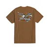 cafe 4 racer - Loser Machine Glory Bound t-shirt cream - Loser Machine Company T-Shirts 