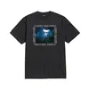Loser Machine Lightning strike t-shirt blue