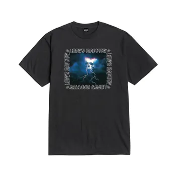 Loser Machine Lightning strike t-shirt blue