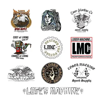 cafe 4 racer - Lethal Threat Nálepka Bez úsměvu - LETHAL THREAT Nálepky 