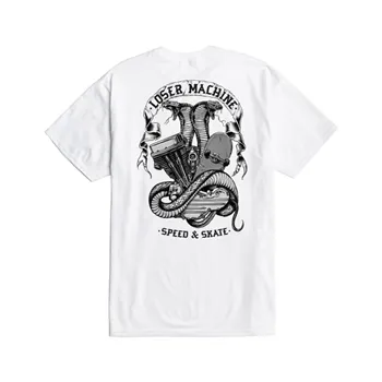 cafe 4 racer - Lethal Threat Killed by Lust T-shirt - LETHAL THREAT T-Shirts 
