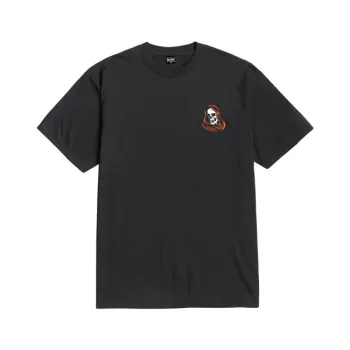 cafe 4 racer - Loser Machine Oil lines pocket t-shirt white - Loser Machine Company T-Shirts 