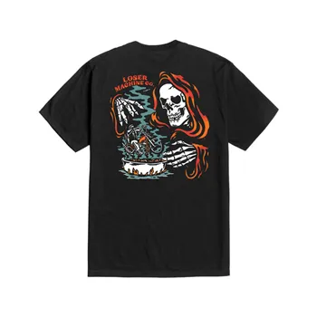 cafe 4 racer - Loser Machine Mystic mix t-shirt - Loser Machine Company T-Shirts 