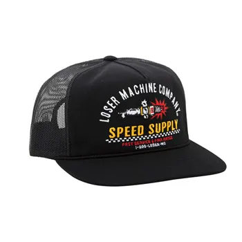 cafe 4 racer - Loser Machine Gary cap black - Loser Machine Company Caps 