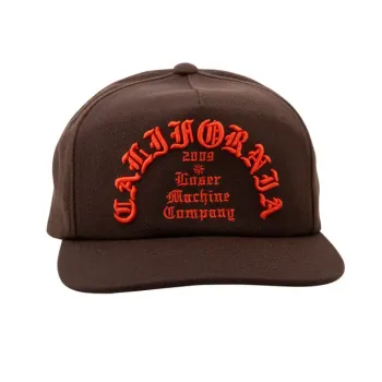 cafe 4 racer - Loser Machine Fanatic Snapback cap brown - Loser Machine Company Caps 