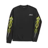 cafe 4 racer - Loser Machine x Mooneyes Race track t-shirt yellow - Loser Machine Company T-Shirts 