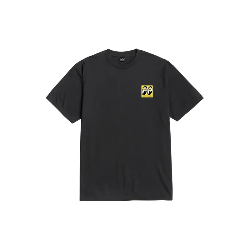 cafe 4 racer - Loser Machine x Mooneyes Race track t-shirt black - Loser Machine Company T-Shirts 