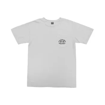 cafe 4 racer - Loser Machine Concrete rose t-shirt natural - Loser Machine Company T-Shirts 