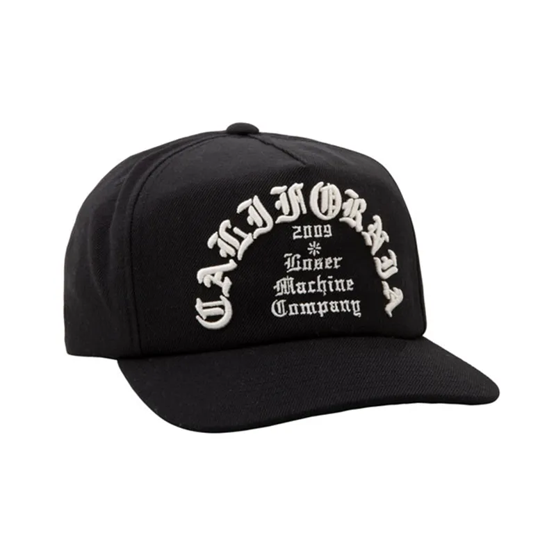 cafe 4 racer - Loser Machine Fanatic Snapback čierna šiltovka - Loser Machine Company Šiltovka 