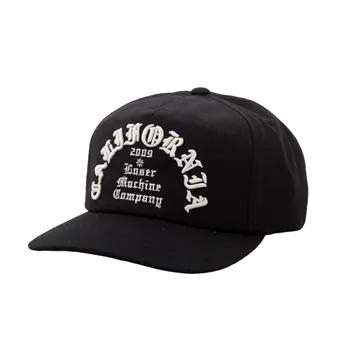 cafe 4 racer - Loser Machine Fanatic Snapback čierna šiltovka - Loser Machine Company Šiltovka 
