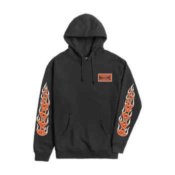 cafe 4 racer - WCC Dominator zip hoodie black - WEST COAST CHOPPERS Mikiny s kapucňou 