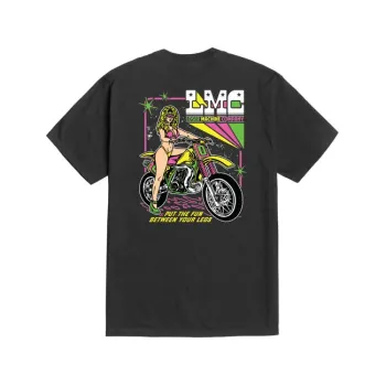 cafe 4 racer - Von Dutch Print chest t-shirt yellow - Von Dutch T-Shirts 