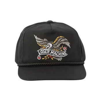 cafe 4 racer - Loser Machine Birdie cap black - Loser Machine Company Caps 