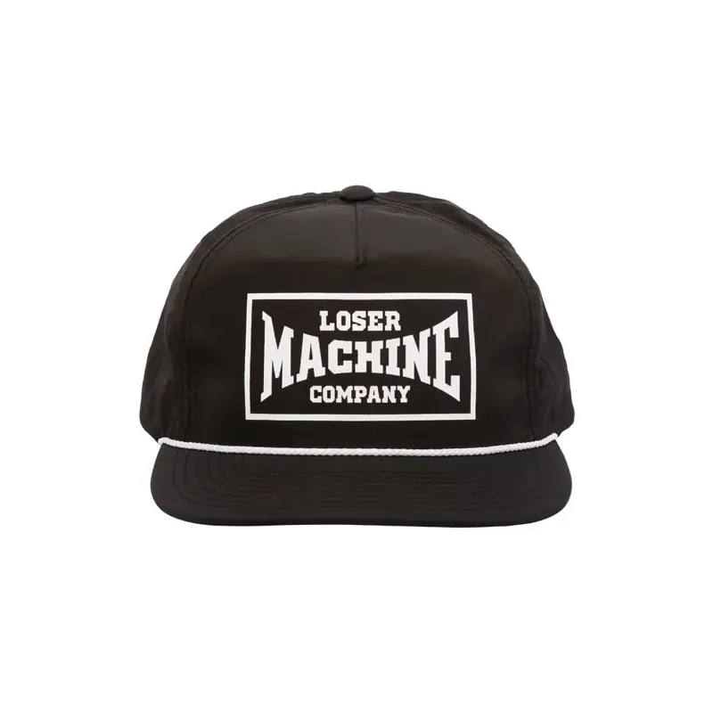 cafe 4 racer - Loser Machine Too Hard Hat cap black - Loser Machine Company Caps 