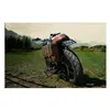 cafe 4 racer - KLASICKÁ SEDLOVÁ TAŠKA, VOSKOVANÁ BAVLNA - LONGRIDE Sedlové tašky & brašne 