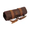 cafe 4 racer - Longride, toolroll waxed cotton. Brown, Universal - LONGRIDE Tools 