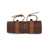 cafe 4 racer - Longride, toolroll waxed cotton. Brown, Universal - LONGRIDE Tools 