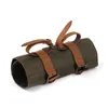 cafe 4 racer - Longride, toolroll waxed cotton. Khaki, Universal - LONGRIDE Tools 