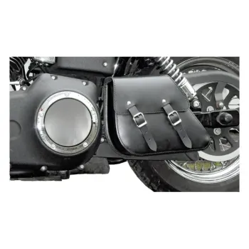 cafe 4 racer - Longride, Dyna swingarm bag, 91-17 Dyna (Excl. FLD Switchback) without passenger pegs (NU) - LONGRIDE Saddle & Sissy bags 