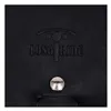 Longride, swingarm bag. Smooth, black leather, 84-17 Softail (NU)