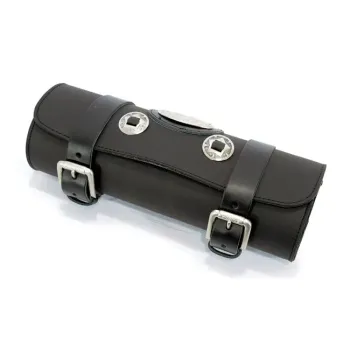 cafe 4 racer - Ledrie, square leather tool bag. Black. 3 liter - LEDRIE Tools 