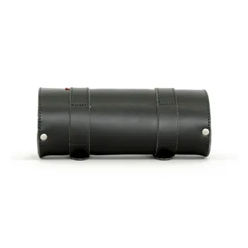 Longride, genuine leather tool roll 2L. Smooth black, Universal