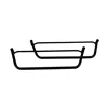 cafe 4 racer - LongRide, saddlebag holder. Matte black - LONGRIDE Accessories & Holders 