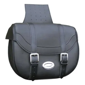 Longride, univ. Iparex saddlebags CIL2037. Black smooth, Universal
