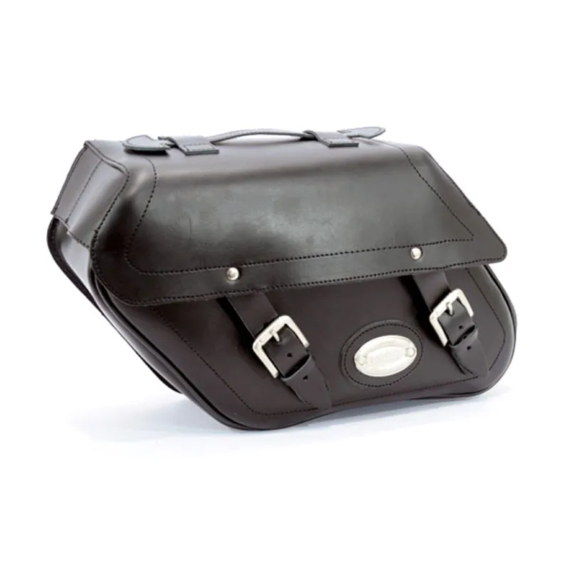 Longride leather smooth saddlebags 149, Depends on saddlebag brackets used.