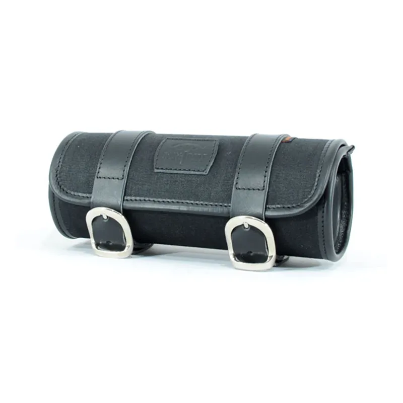 cafe 4 racer - Longride, Classic tool roll waxed cotton. Black, Universal - LONGRIDE Tools 