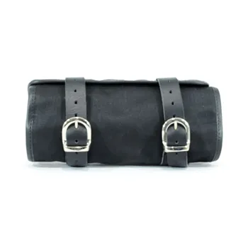 cafe 4 racer - Longride, toolbag waxed cotton. Black, Universal - LONGRIDE Tools 