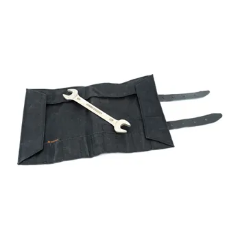 cafe 4 racer - Longride, toolroll waxed cotton. Black, Universal - LONGRIDE Tools 