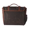 Longride, click-on Classic saddlebag waxed cotton. Khaki, Universal