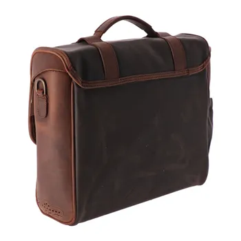 Longride, click-on Classic saddlebag waxed cotton. Khaki, Universal