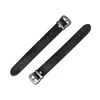cafe 4 racer - Longride, saddlebag belt extender. Black - LONGRIDE Mount straps 